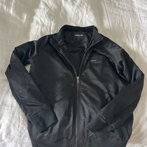 Members Only Classic Black Bomber Jacket